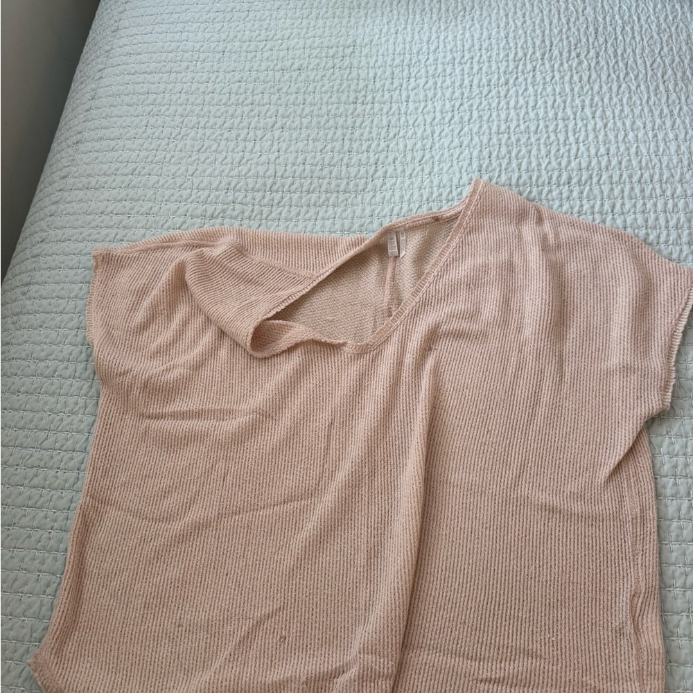 Urban Outfitters Pink Knit Blouse